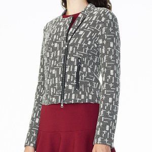 Jacquard Moto Jacket - Armani Exchange